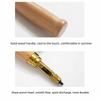 Adjustable Belt Hole Puncher 6 Tips Size Wooden Handle Leather Hole Punch Semi-Automatic Rotary Puncher Hollow Hole Punch Bags