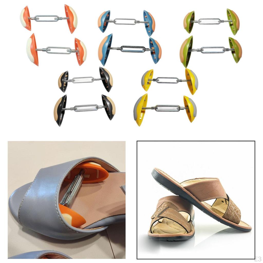 2 Pieces of Shoe Clamps, Tensioners, Prevents Wrinkle Formation, Practical, Adjustable Length,