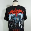 SARCOFAGO INRI S Kleines T-Shirt Schwarzes Bandlogo