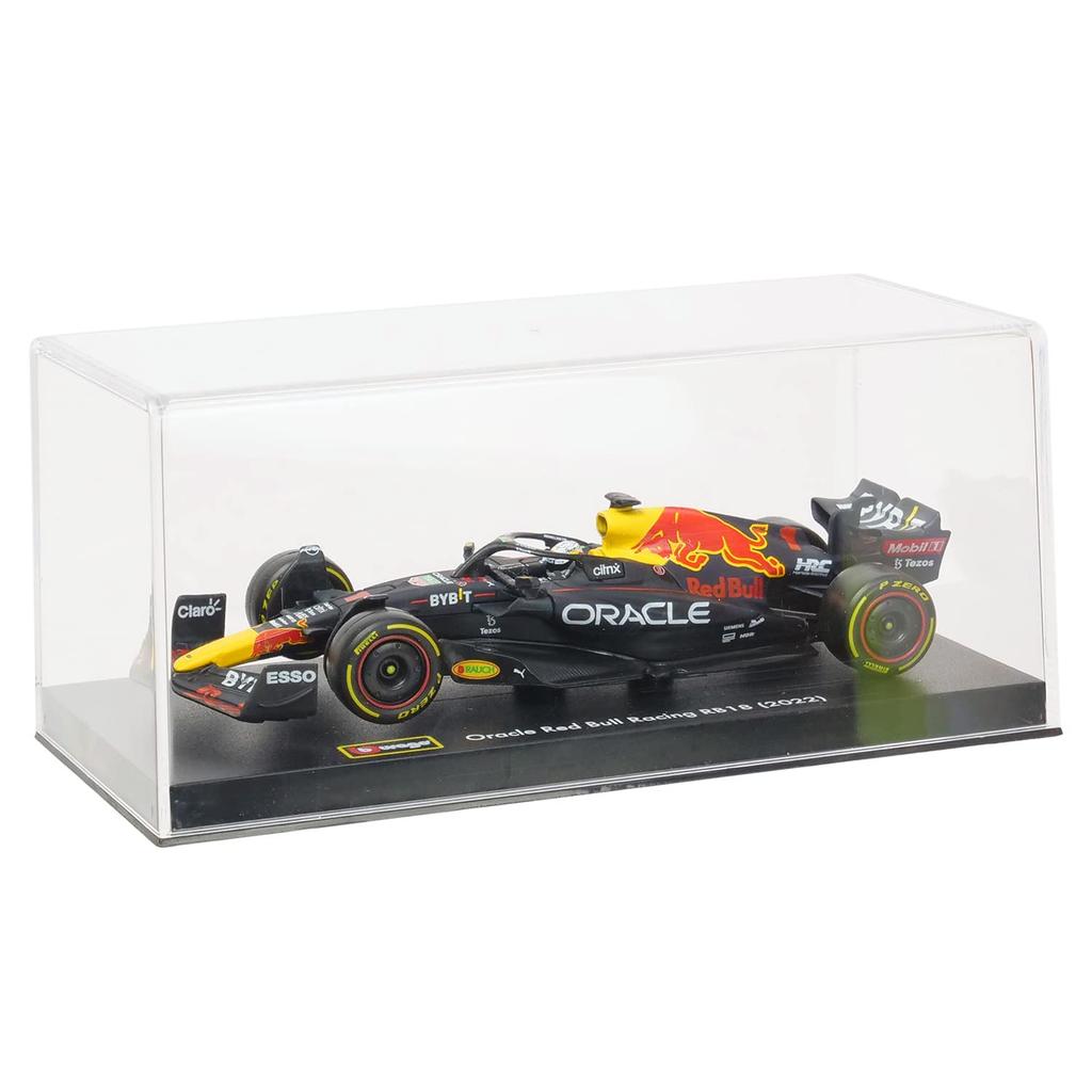 Bburago Oracle Red Bull Racing RB18 mit Verstappen Fertigprodukt 1/43 (2022) Nr. 1 M. Treiber,