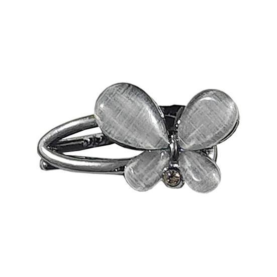 

Girl Hairpin Butterfly Decor Easy to Wear Hair Clip Side Bang Hair Organizer Clip Festival Events Cosplay Hair Accessory чорний