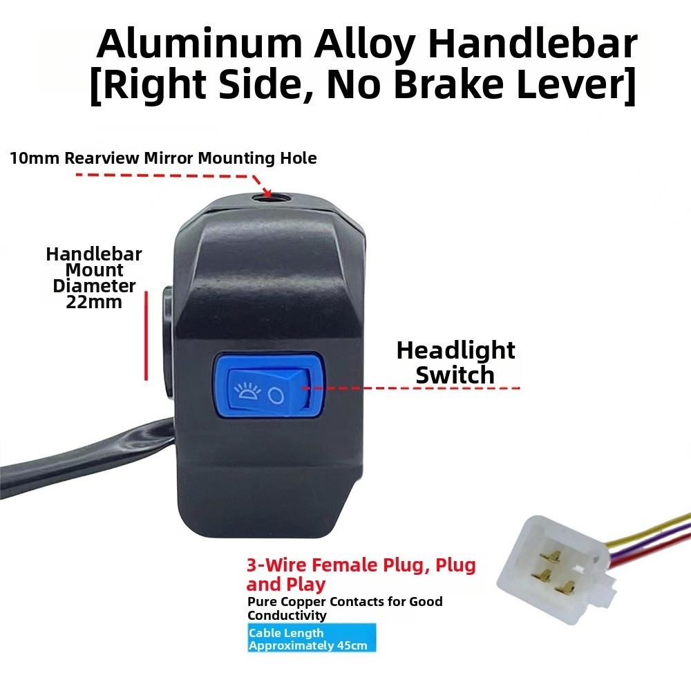 22mm Turn Signal Button Switch Control  For Gy6 50cc 125cc