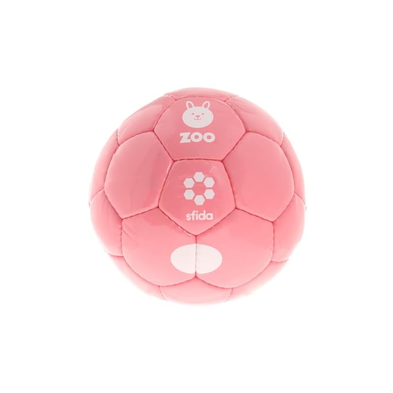 sfida Animal Mini Ball Football Zoo FOOTBALL ZOO footballzoo ZOO Ball Soccer Size 1 for Children, Toddlers, Practice, Indoor Use, Home Play, Leisure