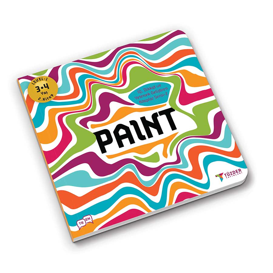 3-4 Years Old SET OF 6 (LEVEL-1-2)/ Series of Books That Improve IQ, Attention and Ability English-Turkish English-Turkish