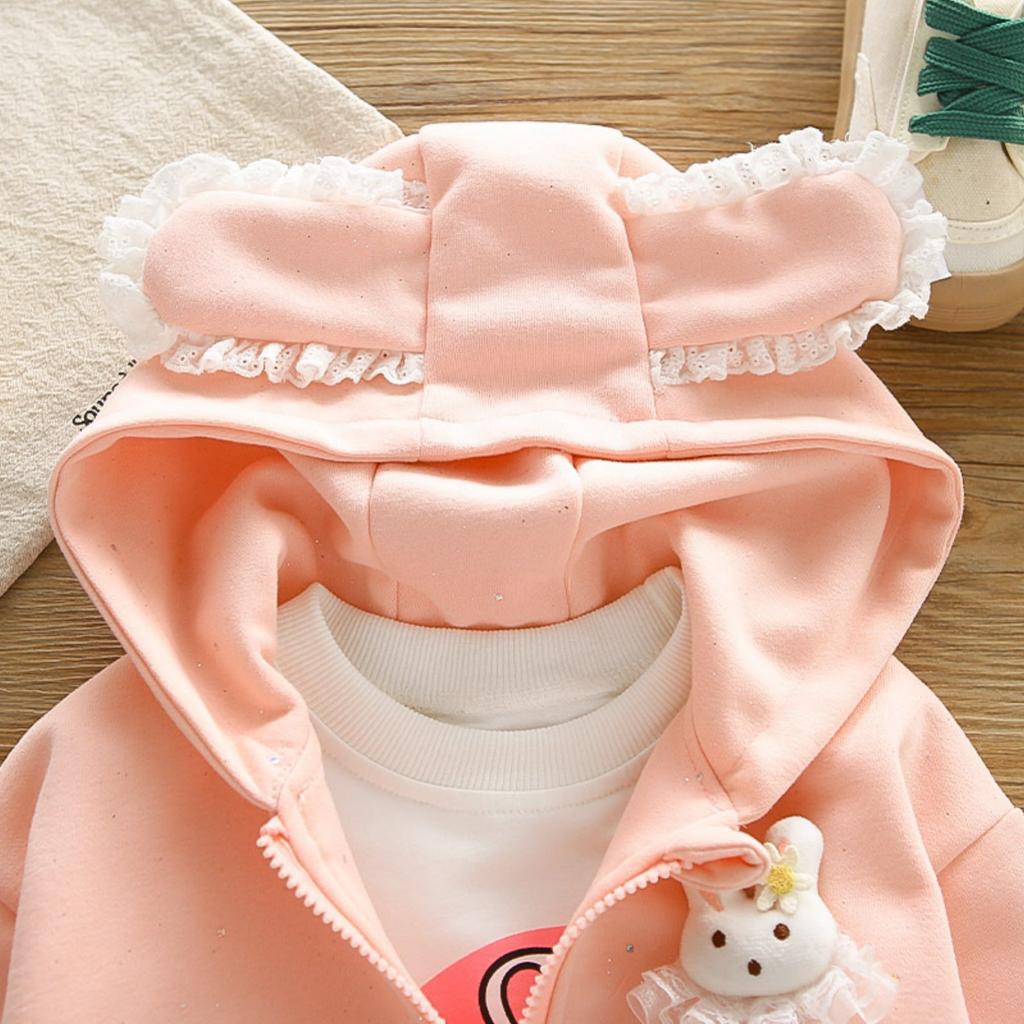 Kids Casual Long-Sleeve Set, Comfortable Daily Wear Outfits