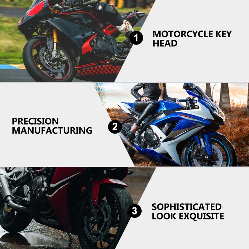 General Cnc Modified Burnt Titanium Key  Head Racing Boat Hexagonal Burnt Titanium Key Head Key