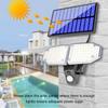 Super Bright Solar LED Rotating Courtyard Wall Light