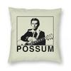 The Possum George Jones Square Pillowcase Polyester Linen Velvet Printed Zip Decorative Throw Pillow Case Car Cushion Cover