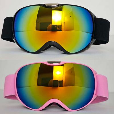 Children's Sports Snow Skiing Goggles, Anti-fog, Windproof, Suitable for Myopia, Mountaineering, Snowboarding Goggles