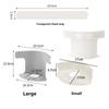 4Pcs Bedsheet Corner Tightener Holder Clips with Heavy-Duty Mattress Straps Sheets Slot Locks Invisible Bedspread Secure Holder