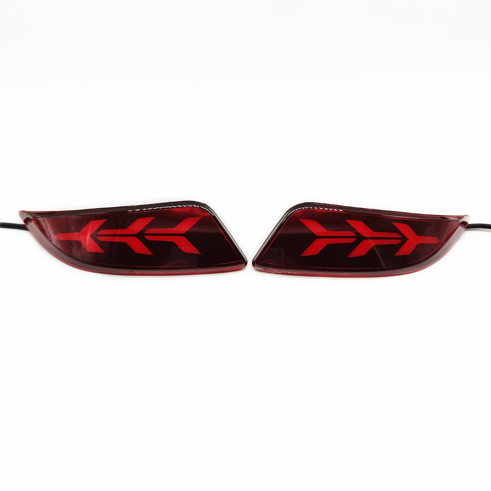 Car LED Tail Rear Bumper Reflector light For Toyota Camry 2015 2016/Fielder 2015 - 2018 Fog Lamp Turn Signal Stop Brake Lamp