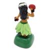 Hawaii Girl Dashboard Hawaii Dancing Girl Car Dashboard Decorations Solar Dancing Figure Toy Hawaiian Shaking Head Dancer