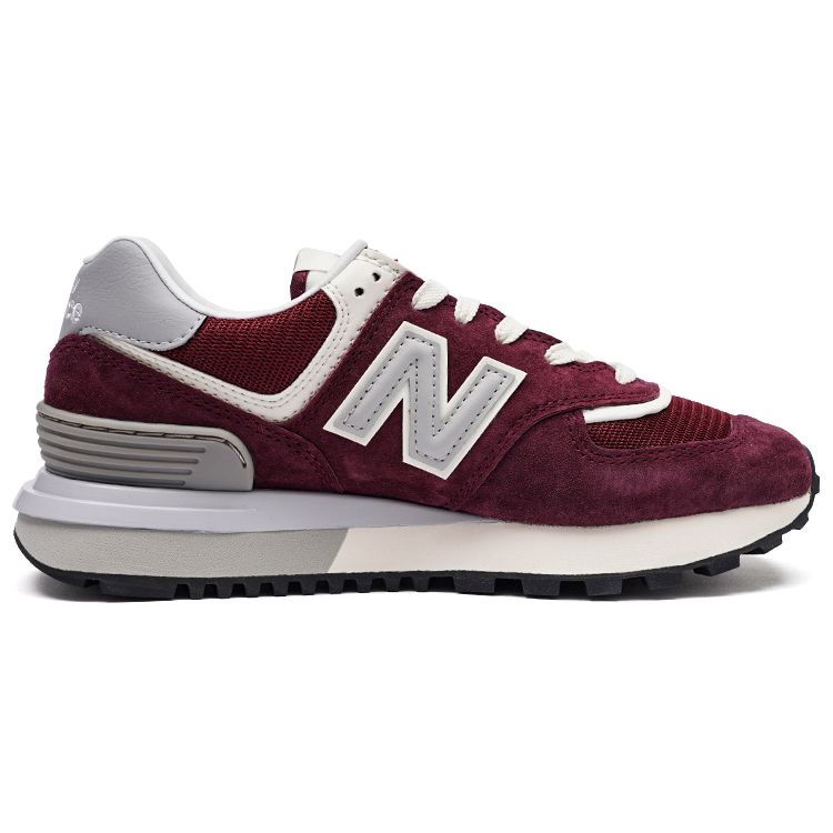 New Balance 574 Legacy Garnet Rain Cloud Unisex Sneakers Red U574LGAA