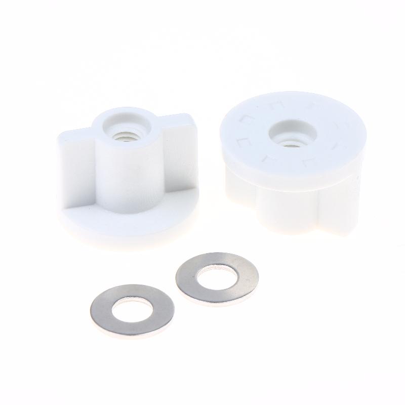 Fixed Replacement Rear Nut White 2.5Cm 6Mm Fixed Replacement For 6Mm Screws Toilet Lid Bottom High Quality