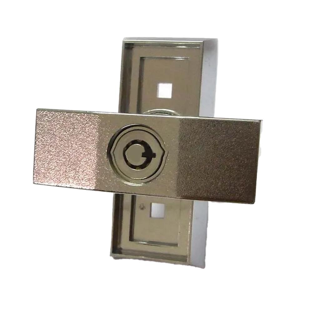 Fechadura de Máquina de Jogo Liga de Zinco Prateada Mecanismos de Travamento Avançados Design Intuitivo Para DIY Para Segurança Aprimorada