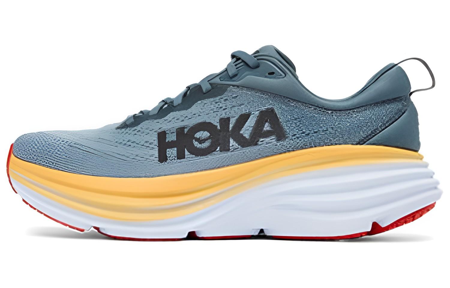 HOKA ONE ONE Bondi 8 Goblin Blue Mountain Spring 1123202-GBMS 40⅔