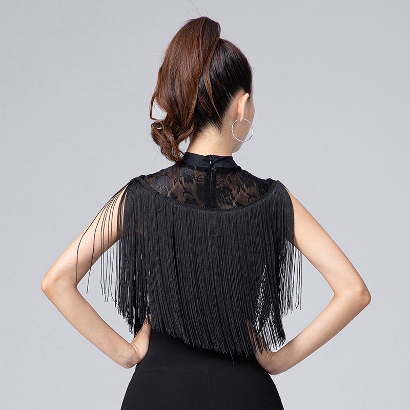 

Купальник Liu Fang & Tao Jin-Style с ластовицей: Сетка, кисточки и дизайн «этикет фигуры» XL