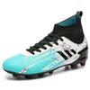New high-top football shoes, men's AG long nails artificial turf TF broken nails training children's men's and women's sneakers