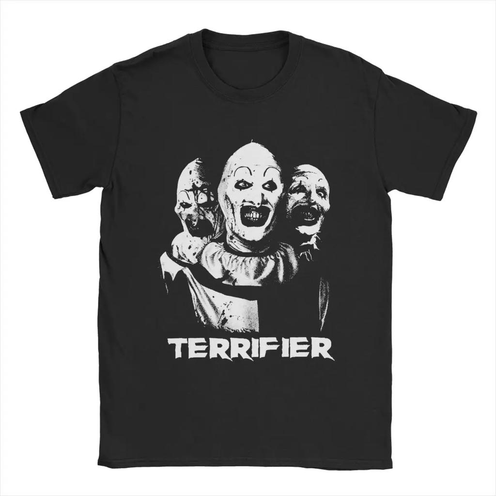 Men Women's Santa Art The Clown Terrifier 3 Horror Movie Christmas Graphic T Shirt Apparel T Shirts Tee Clothing Original