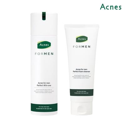 Acnes for Men Perfektes 2-teiliges Set (All-in-One 30ml Geschenk), 1 Stück