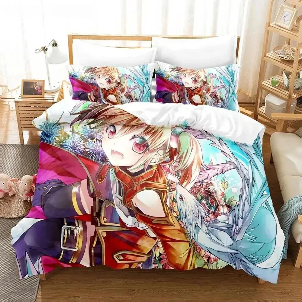 

Comforter Anime Sword Art Online Bedding Sets Home Textile Pillow Case 3D Bed S Kids Gift Bed Set Home Textiles Bedding Comforter (quilt)-EU Single(135*200cm)3pcs