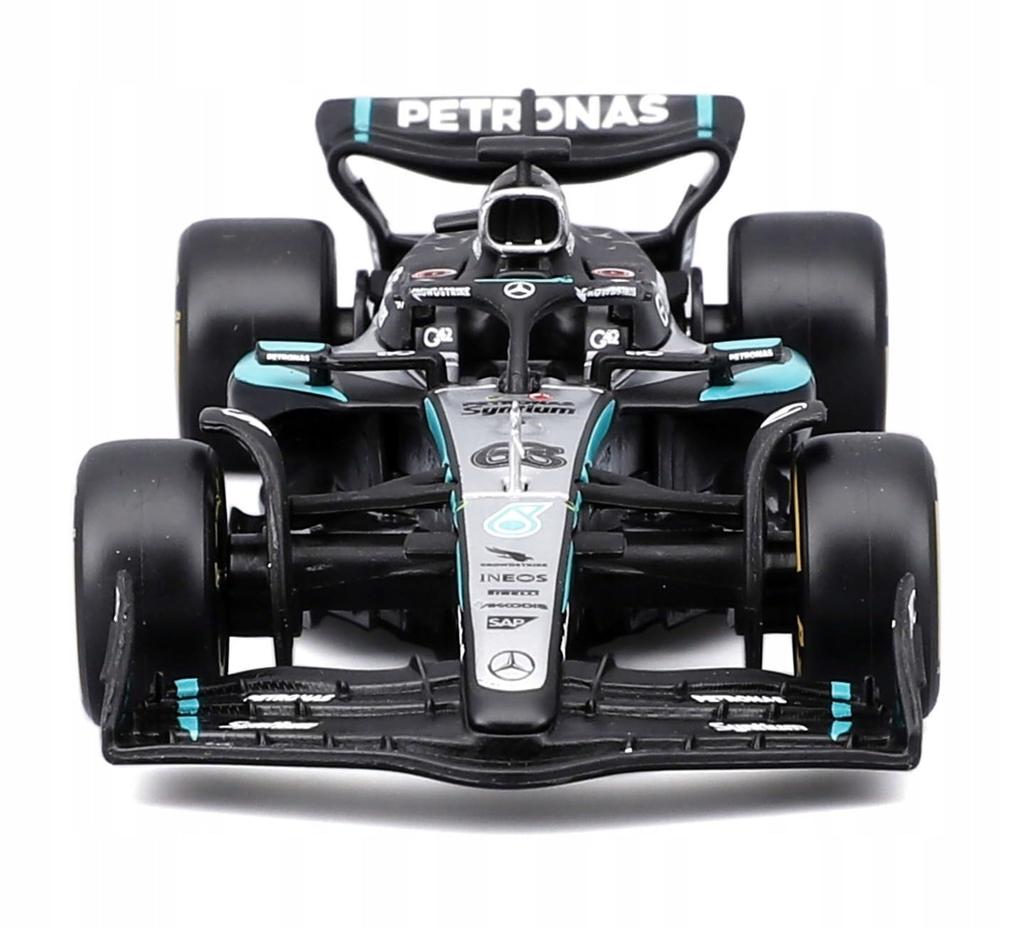 Bburago 2025 Model 1/43 Scale F1 Mercedes AMG Petronas F1 W16 Team #63 George Russell Australian Grand Prix 18-38237 (#63)