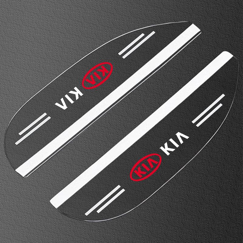 2Pcs Car Rear View Mirror Sticker Rain Eyebrow Auto Side Mirror RainProof Cover For Kia Rio Sportage R K3 K4 K5 k6 K7 K8 Ceed Sorento Cerato Soul