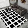 Light Luxury Living Room Carpet Room Large Area of Nordic Wind Sand Tea Table Mat All Shop with Dirt Resistant Floor Mat