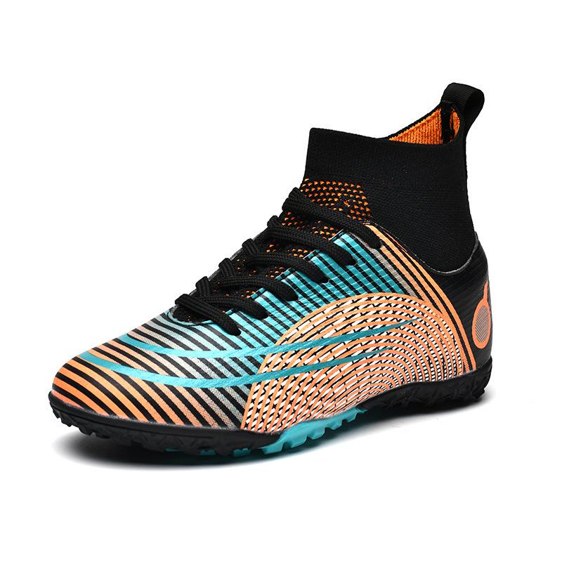 

Футбольные бутсы детские с высоким верхом 2024 года для тренировок и соревнований в начальной школе 31