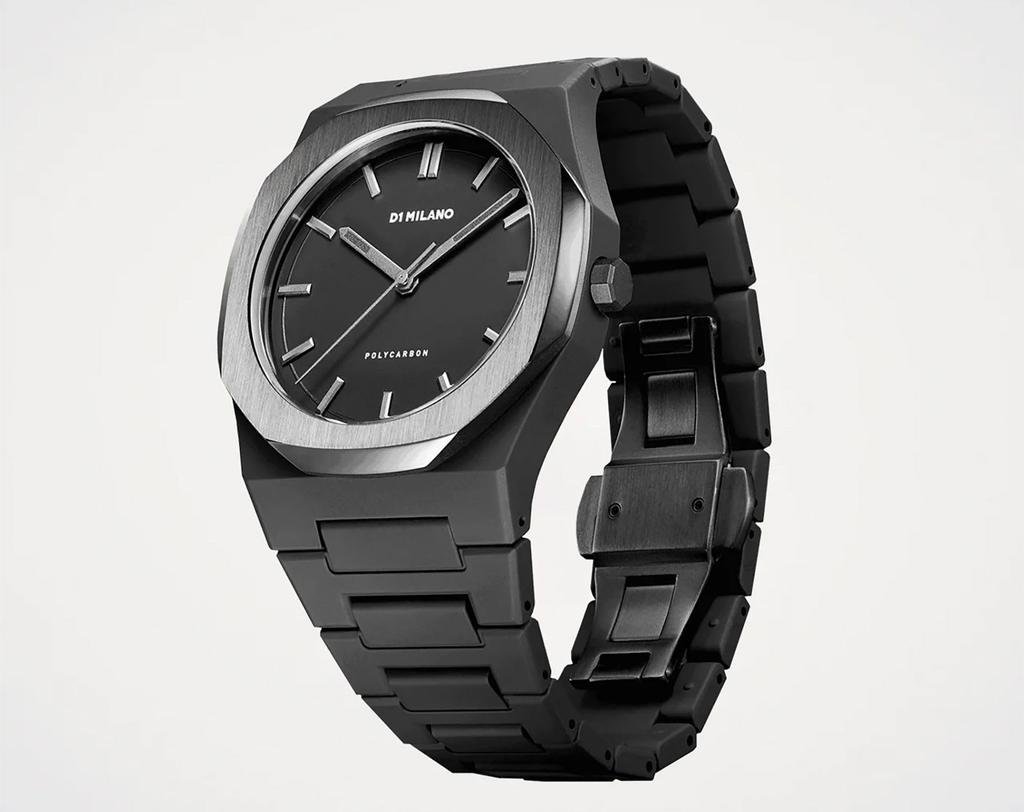 [D1MILANO] D1MILANO Watch Men PCBJ13 Polycarbon Space Grey 40.5mm