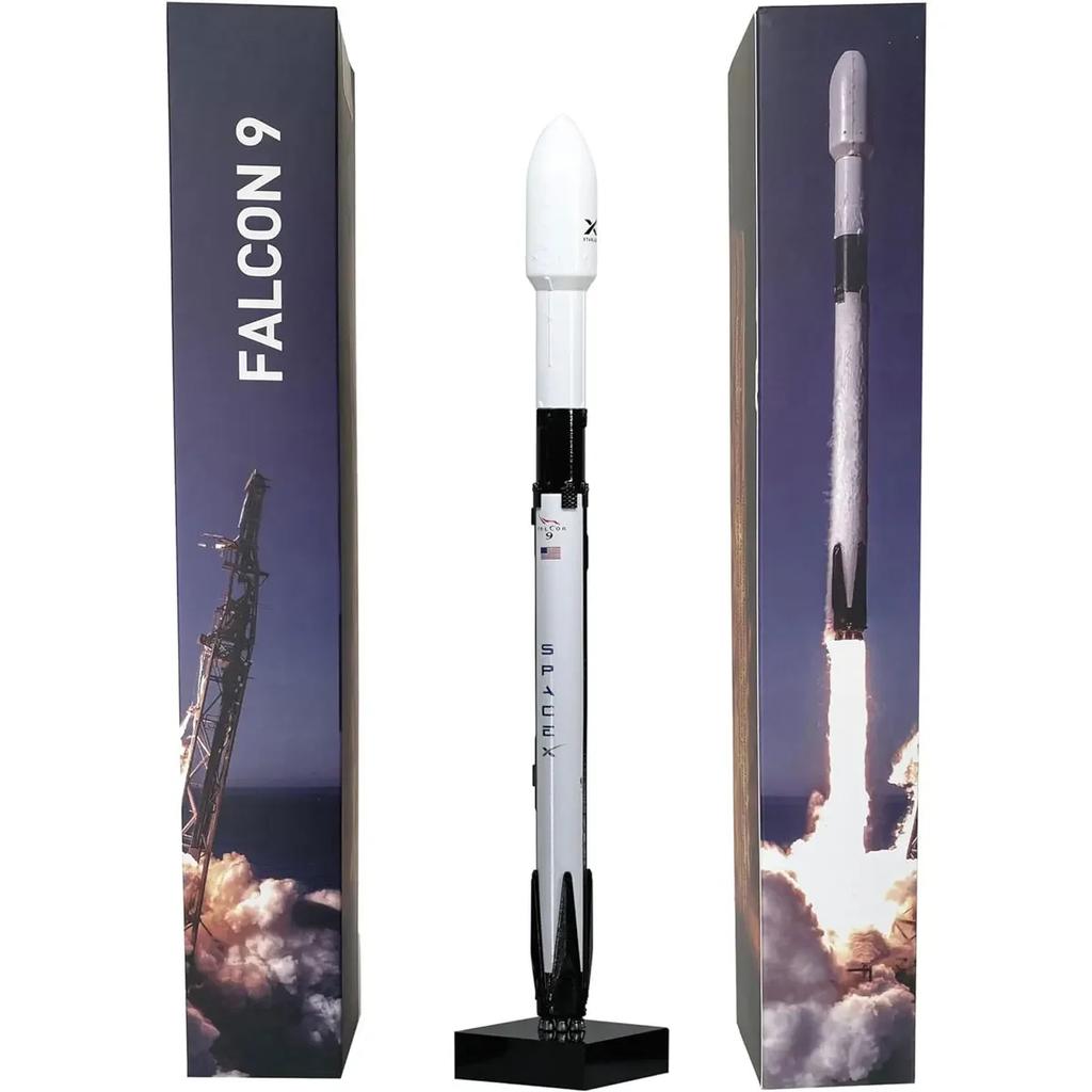 1:233 Falcon 9 Falcon 9 Dragon Těžký Falcon 1:375 Kovový odlévaný model rakety Starship Dekorativní sbírka