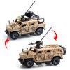 DIY Off-Road Jeep Model Kit - Military Building Blocks for Kids