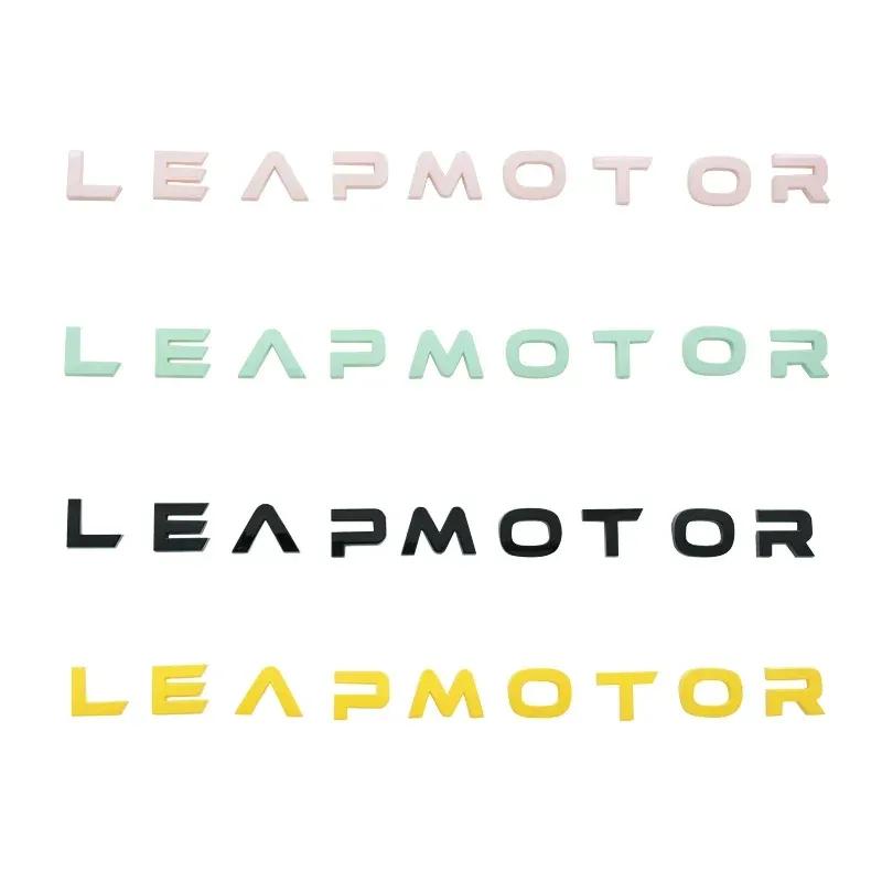 For LEAPMOTOR T03 Car Body Sticker Trunk Letter Sticker Tail Car Decoration Suppliers Interior Modification Accessories