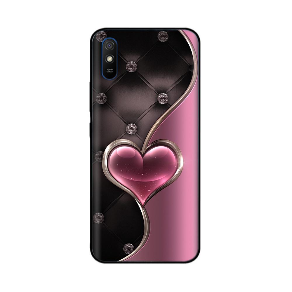 Phone Case For Redmi 9A Case Fashion Butterfly Soft TPU Back Cover For Xiaomi Redmi 9A Case Silicone Cover For Redmi 9A 9AT Bags