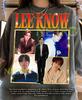K,Pop Star Lee Know Bootleg Shirt, Boy Group Visual Graphic Tee, Music Idol Fan Apparel