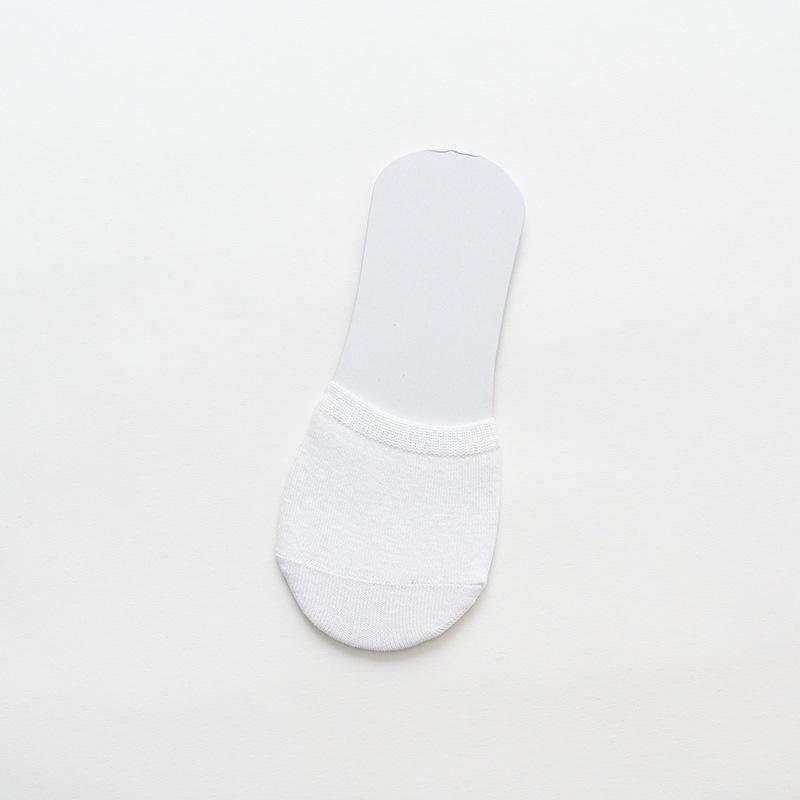 

Wowan женские носки-топперы с носком для девочек, женские шлепанцы, носки-мюли с половиной носка, подкладка с носком, полухлопковые бесшовные носки one size белый