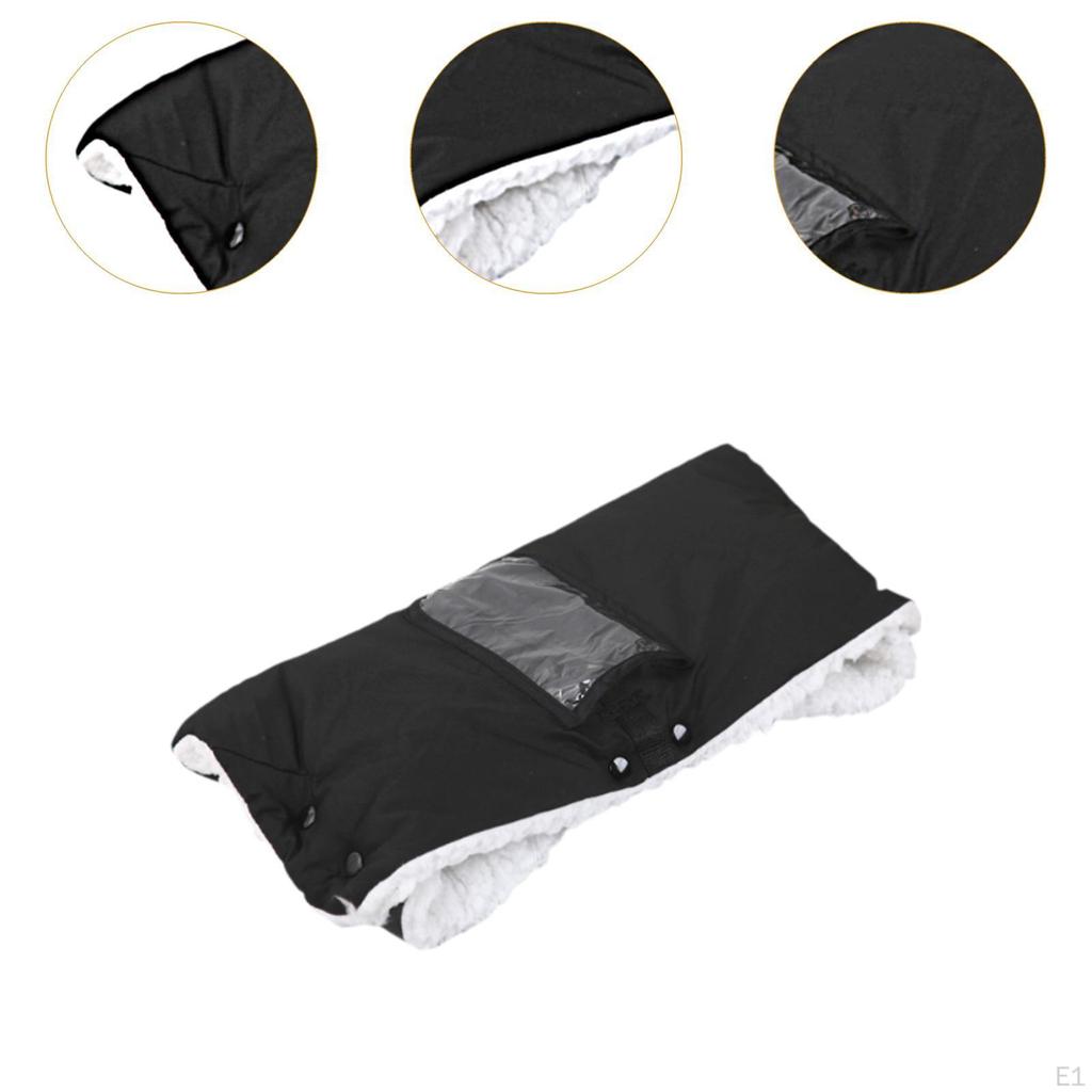 Mănuși Anti-Îngheț de Iarnă Cărucior Bebeluș Moale pentru Cărucior Exterior Echipamente pentru Animale de Companie