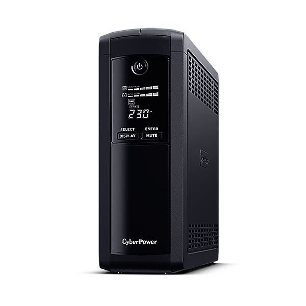 Alimentation d'énergie non interruptible - CyberPower - VP1600EILCD - 1600 VA - 960 W - Noir