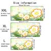 Cartoon Flowers Mouse Pad Large Computer Office Game Table Mats XXL Rubber Anti-slip Gaming Keyboard Mousepads Long Desk Pads