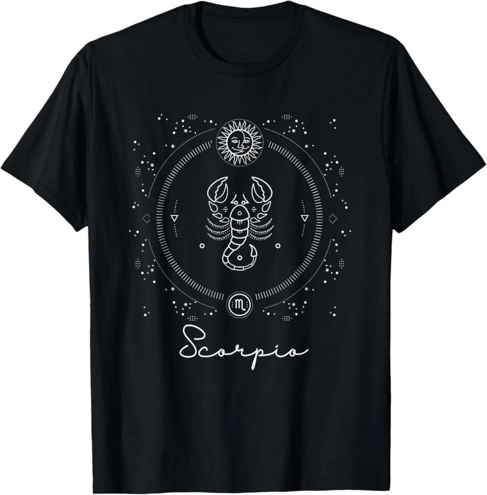 NEW LIMITED Scorpio Zodiac Sign Horoscope Astrology Scorpio T-Shirt L
