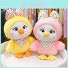 Charming Pink And Yellow Plush Chicken Doll Super Soft Cuddly Animal Toy For All Ages