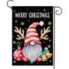 Merry Christmas Garden Flag Gnome Garden Double Sided Outside Xmas Winter Small Seasonal Holiday Party Yard Outdoor Decor