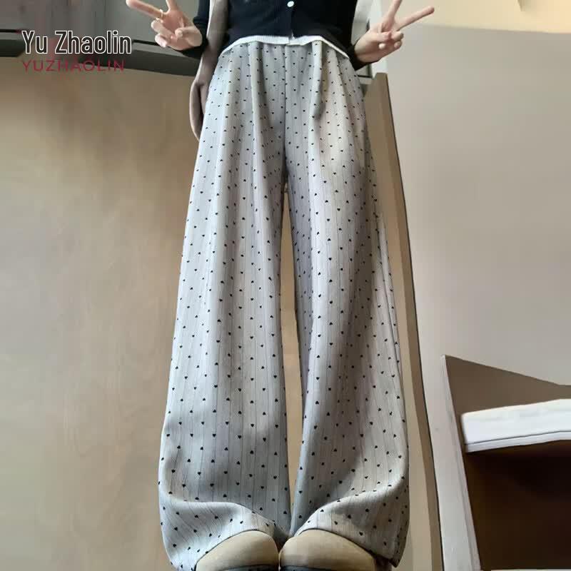 YUZHAOLIN Women s Summer Loose Rayon Wide-Leg Lounge Pants XL