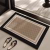Bathroom Carpet Home Decoration Bath Absorbent Geometric Pattern Floor Mat Toilet Rug Doormat Non-slip Foot Mats Alfombra De