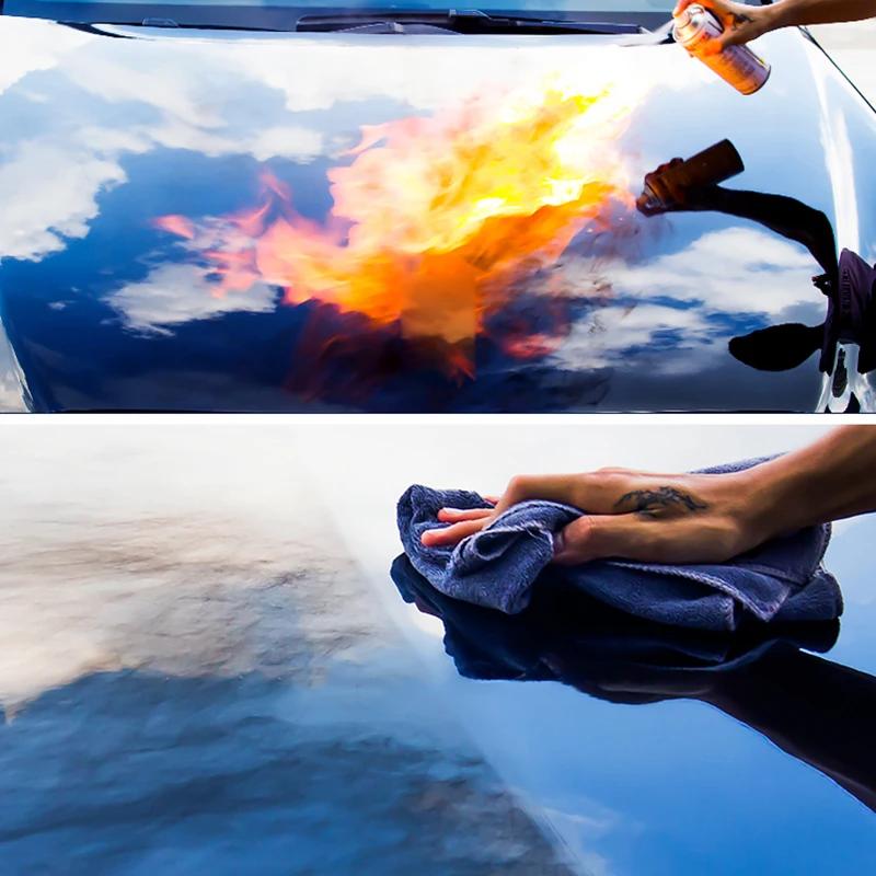 Revestimiento cerámico para pintura de coches, brillo de espejo, cera para cristal, Spray Nano hidrofóbico, antiincrustante, productos de limpieza para coche