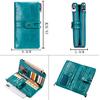 Fashion New Ladies Wallet Leather Casual Long Layer Cowhide Female Clutch
