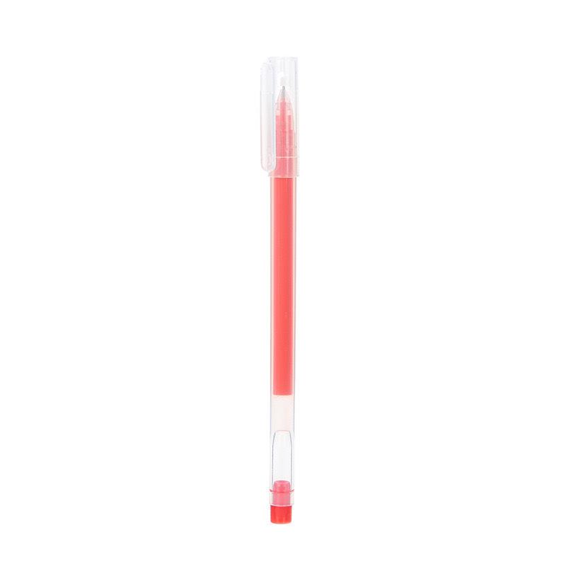 Ручка Ju Neng Xie большой емкости с иглой 0,5 мм для офиса и учебы 0.5mm красный