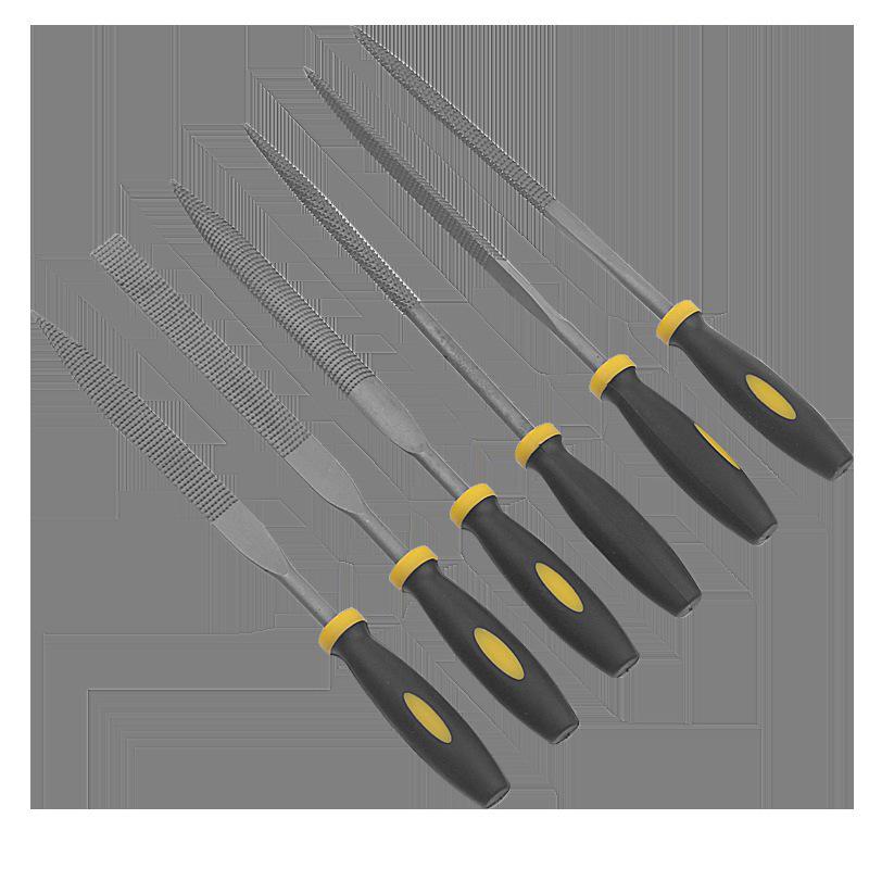 

Chunfeng Fine Tooth Mini Half-Round Triangle Woodworking File for DIY Pioneer 3*140mm Wood File (6-pack)