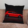 Federa Cuscino Sportiva per Auto G-Golf G-GTI per Casa Camera da Letto Ufficio Auto Decorazione Soggiorno Copricuscino Divano Adatto
