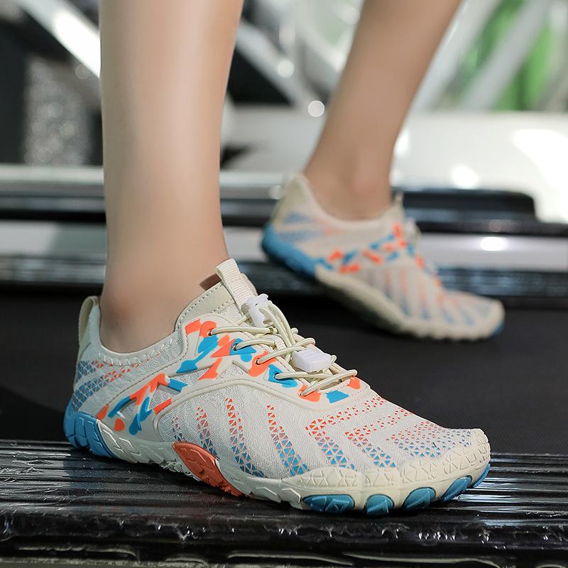 Damskor för snabbtorkande vatten Camouflagemönster Barfota Aqua-skor för strand & vandring